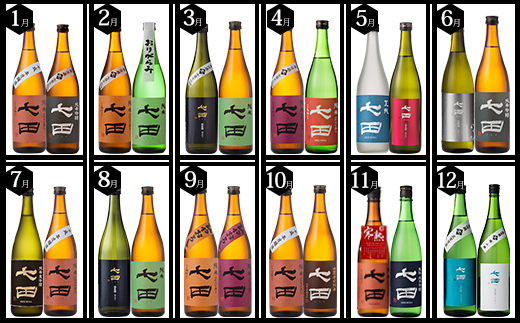 【定期便】銘酒「七田」12ヶ月連続お届け 天山酒造 日本酒 地酒 蔵元直送 お酒 アルコール 小城市