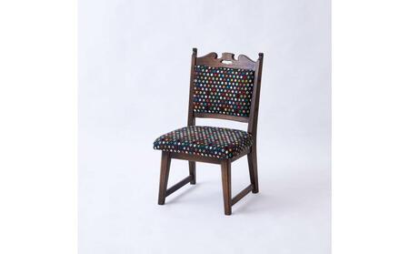 【神戸を代表する】創業150年日本一古い洋家具屋の小椅子ポロチェア【永田良介商店】【Black ohaziki／Low type】