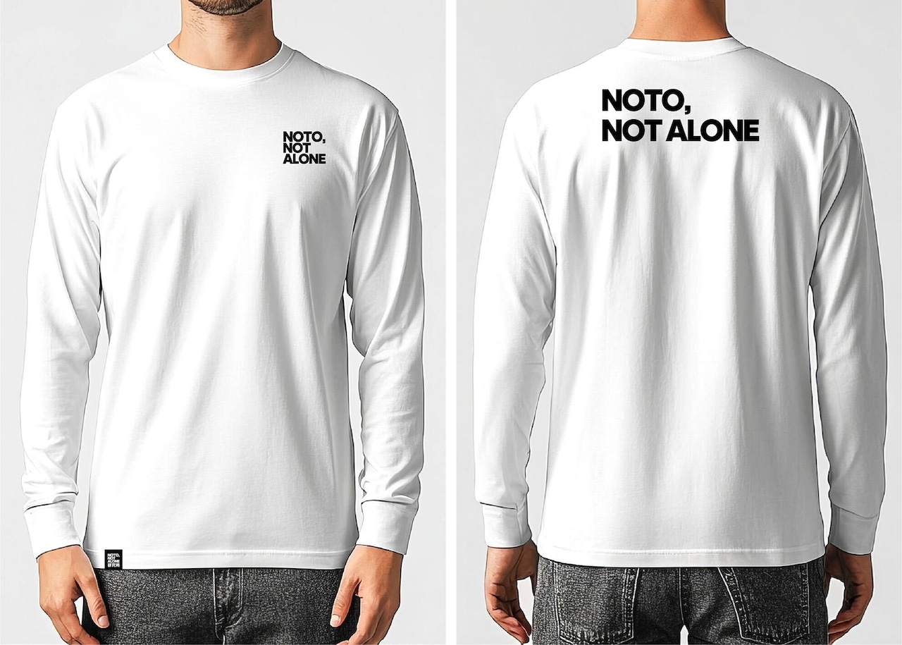 NOTO,NOT_ALONEロンTセット白 XL wa116-006 白 XL