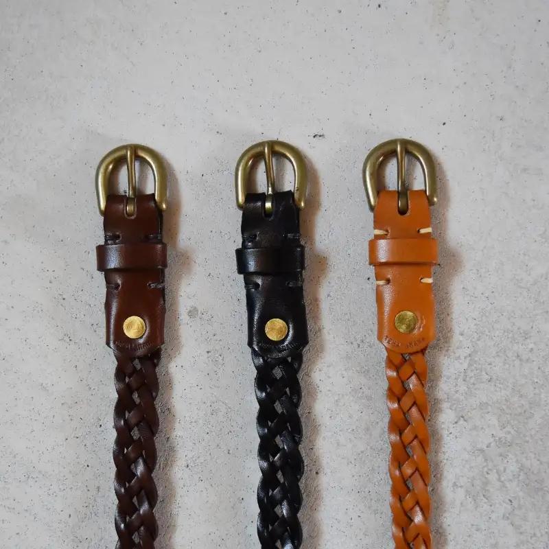 Teha’amana Mesh Belt 20mm メッシュベルト キャメル ロングサイズ