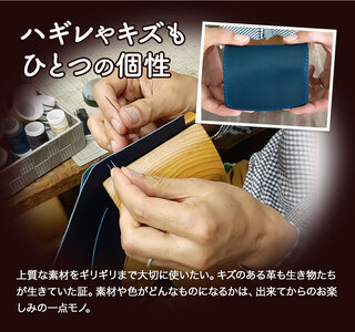 メガネケース 革 手作り ハンドメイド イタリア ブッテーロレザー ブルガノレザー ゆる絵 １点もの イトモノカラフル C-51