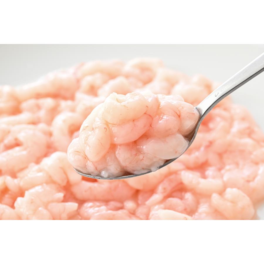 ＜福丸ごーじょーもん＞殻むき不要　鮮度抜群「甘えび」（むき身）1kg（200g × 5袋）