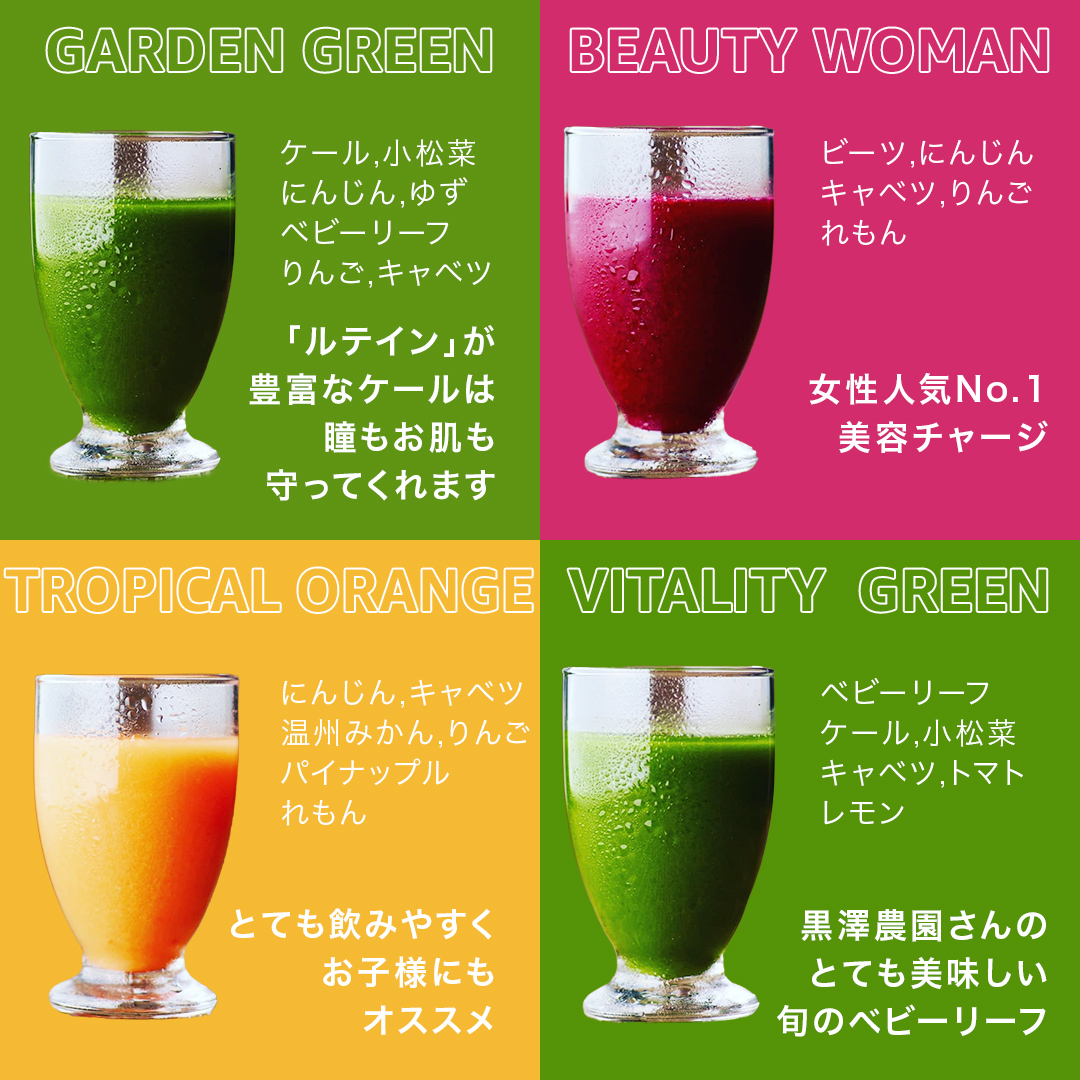 【1日ファスティングに最適】1day fasting コールドプレスジュ