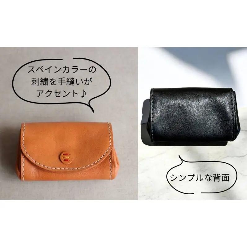 デザイン×機能×レザー マルチ小銭入【レッド】 博多革工房 Japlish ジャプリッシュ
