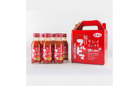 トマトジュース  毎日フルトマ レッド 100ml×6本セット（箱入り）  高知県土佐市 【有限会社　池一菜果園】 [BQAG018]
