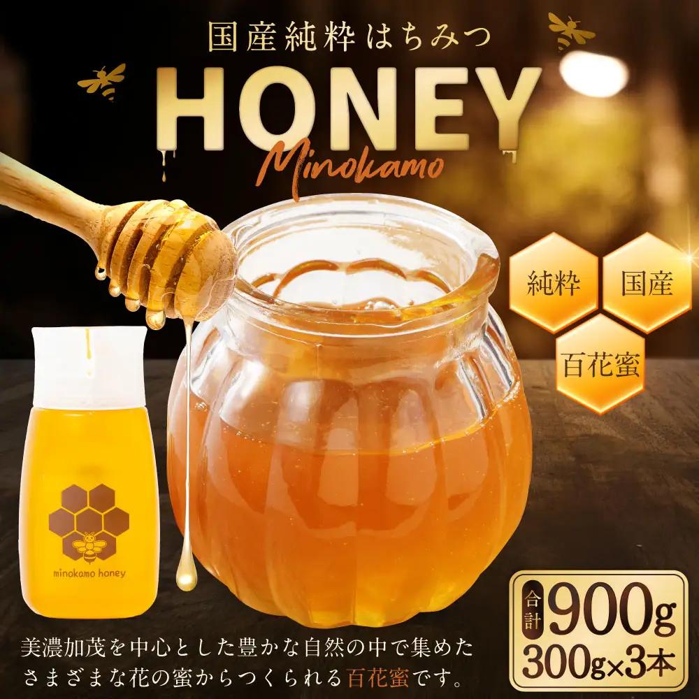 MINOKAMO HONEY はちみつ 3本（300g×3）