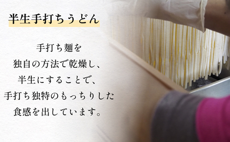 【半生手打ちうどん】と【鰤と鰯の旨味つゆ】贈答セット 各２人前×３袋 | 手打ちうどん セット