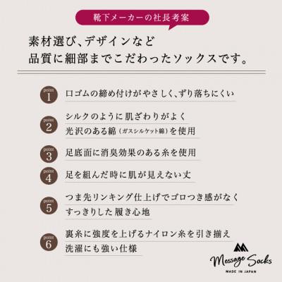 ふるさと納税 葛城市 メッセージソックス CONGRATULATIONS 4色組 メンズ 靴下 ビジネス カジュアル |  | 01