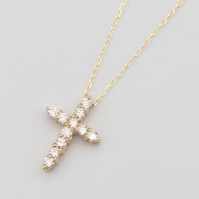 ふるさと納税 甲府市 K18 0.2ct ダイヤモンド ペンダントネックレス　FHH-019844 |  | 01