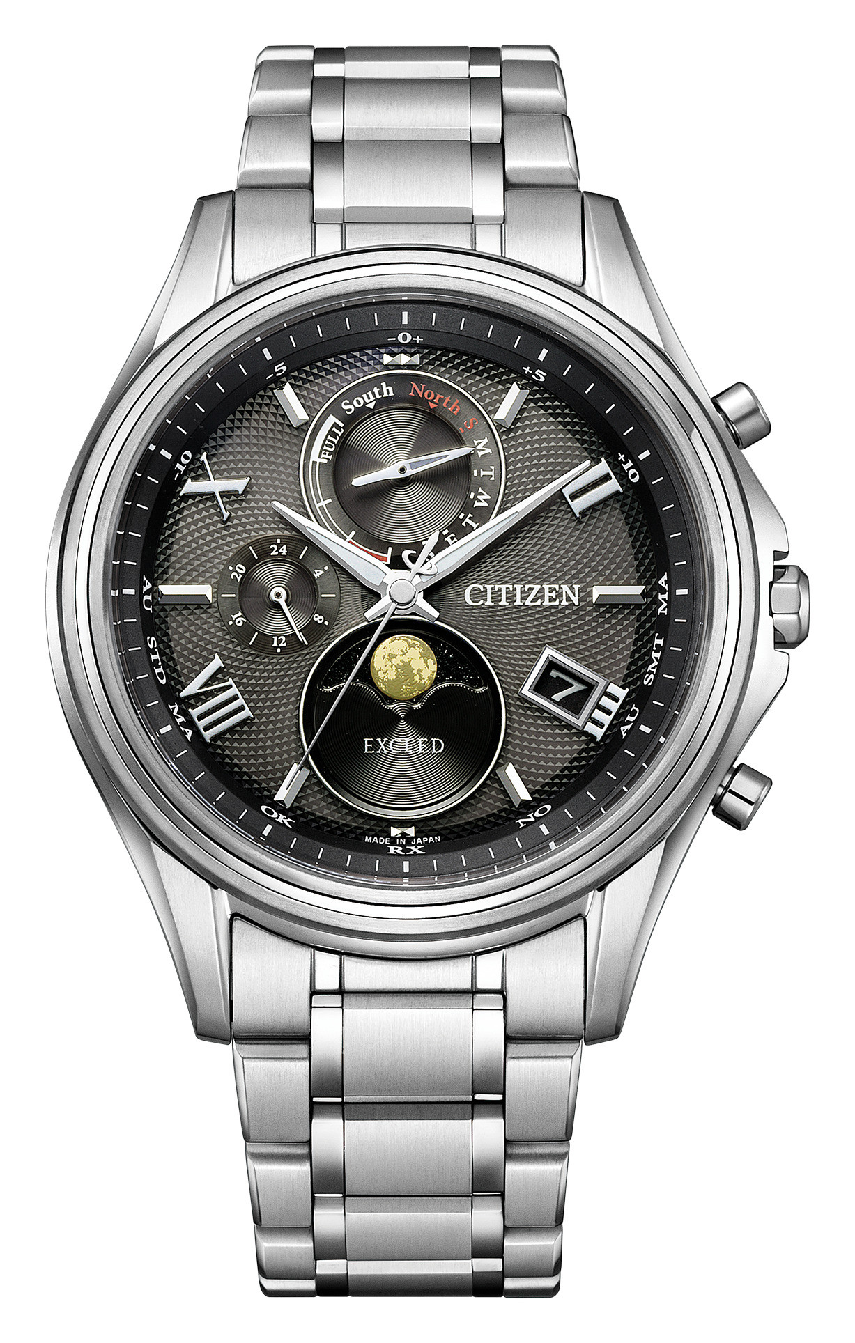 
            CITIZEN 光発電 エコドライブ電波 メンズ 時計 エクシード BY1020-61E
          