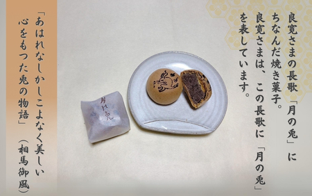 大黒屋 和菓子月の兎 12個入 | 和菓子 新潟県 出雲崎町