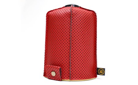 Sobagni　OD缶カバー（500缶用）【アウトドア キャンプ BBQ】 レッド