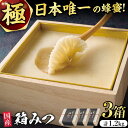 【ふるさと納税】極箱みつ 3個セット 計1200g (400g×3個)　広川町 / 株式会社九州蜂の子本舗[AFAI015]