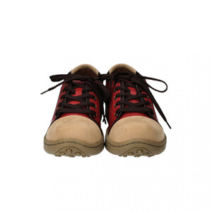 ポルカ｜レッド  M【36】(23.5cm) レディース スニーカー 幅広 甲高 外反母趾 ゆったり 3E 大人気 厚底 靴