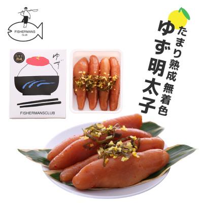 ふるさと納税 大川市 プチプチ粒感!熟成 たまり醤油漬け 無着色 ゆず明太子4本入り(280g)(大川市) |  | 01