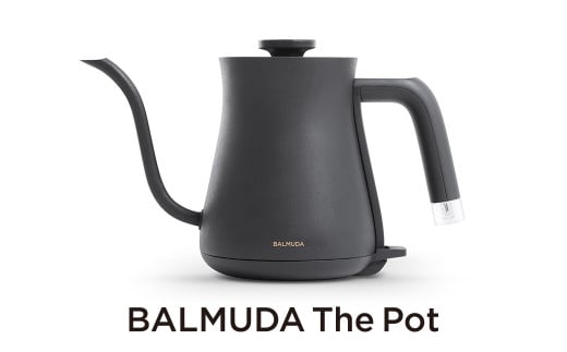 BALMUDA The Pot ブラック KPT01JP-BK バルミューダ ザ・ポット BALMUDA 電気ケトル ケトル ポット 選べるカラー 家電 おしゃれ