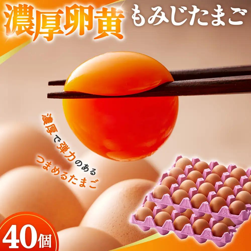 【山田養鶏】濃厚卵黄もみじたまご【40個入り】 [No.1122]  ／ タマゴ 純国産 新鮮 採れたて 岐阜県 特産