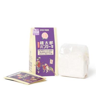 ふるさと納税 津山市 岡山県産コシヒカリ米粉ともちきび粉の桃太郎パンケーキミックス20個セット |  | 01