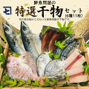 【ふるさと納税】鮮魚問屋の 特選 干物セット (6種11枚）【魚 干物セット 詰め合わせ】