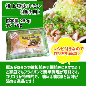 特上 豚ホルモン セット 600g 【さくら亭】 ／ ホルモン鍋 塩焼き 豚肉 ホルモン