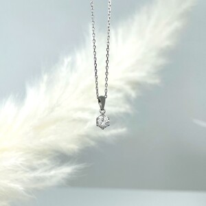 Pt900 天然ダイヤモンド VS-class ネックレス 0.3ct IB-F030725