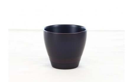 漆こっぷ -咲- 溜  ＜ゆうび＞ ／ 漆塗り 食器 コップ 漆器 カップ グラス ミニコップ 和食器 木製 漆製品 器 うつわ デザートカップ プレゼント ギフト 贈り物 誕生日 自宅用 家庭用 普段使い 自分用 シンプル おしゃれ お洒落 漆塗 岩手県 八幡平市