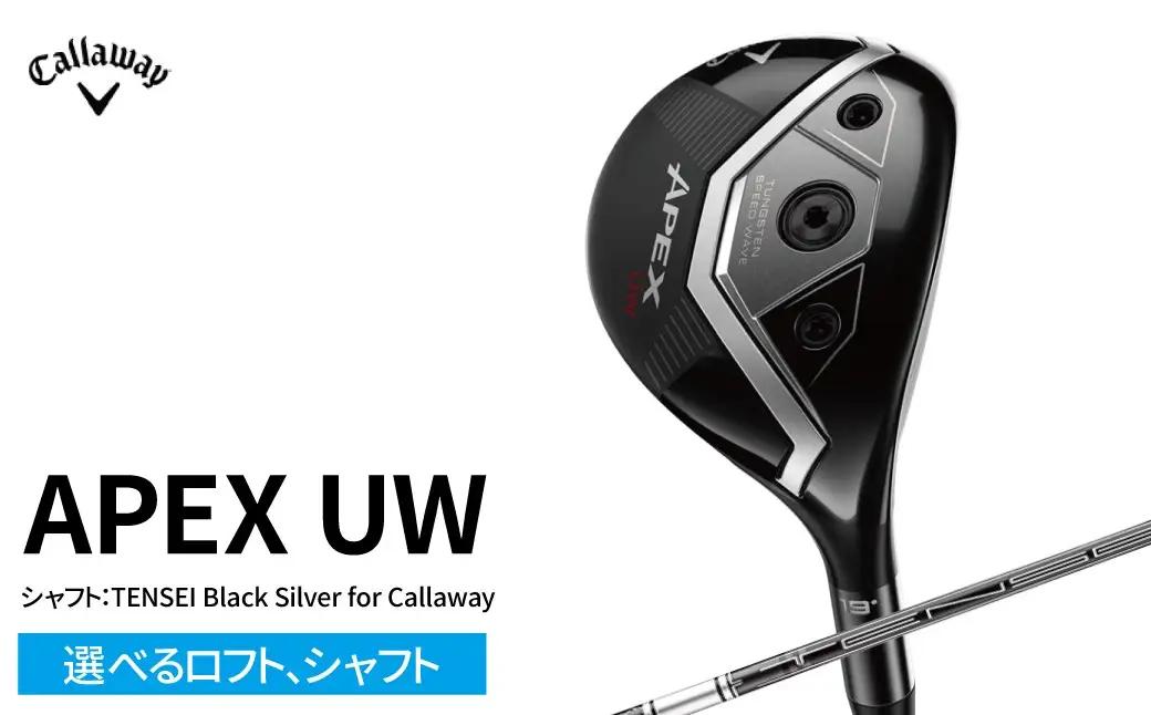 キャロウェイ ゴルフクラブ エイペックス APEX UW TENSEI Black ロフト：19° シャフト：S