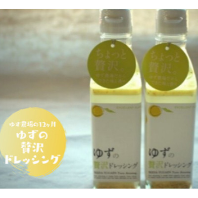 
            ゆずの贅沢ドレッシング　200ml×2本＜池田柚華園＞【1517709】
          