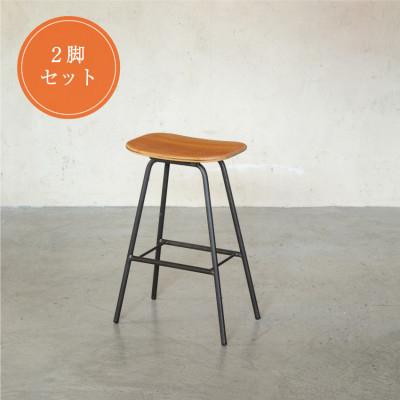 ふるさと納税 豊能町 【2脚セット】杉 ハイスツール