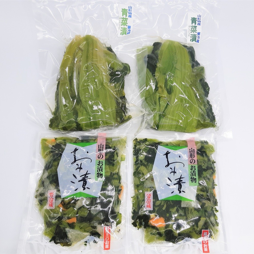 
            おみ漬と青菜漬の詰合せ　0040-2502
          