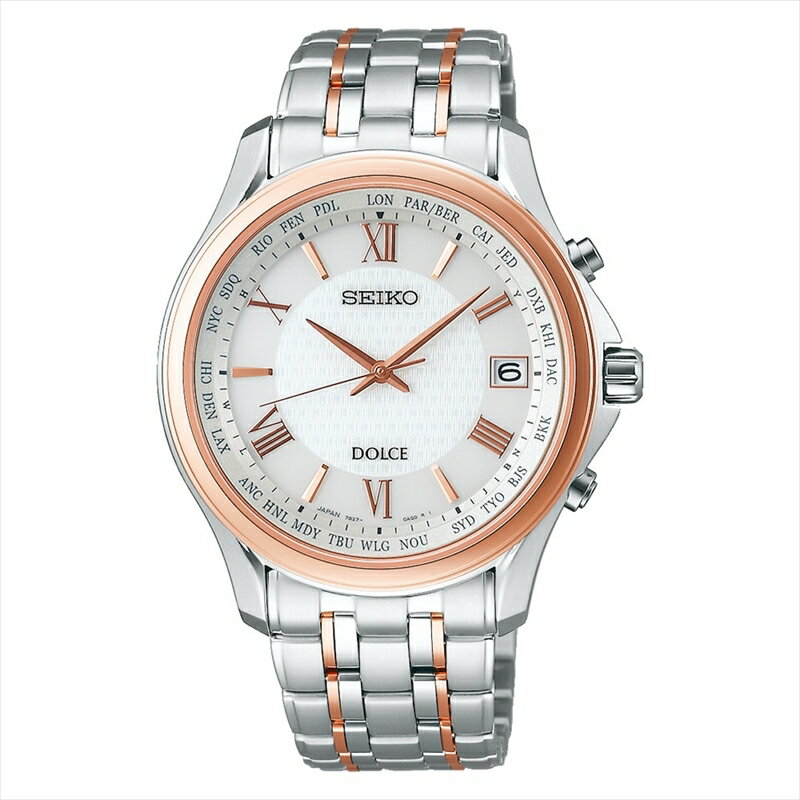 【ふるさと納税】SEIKO ドルチェ SADZ202（ソーラー電波）【 腕時計 長野県 塩尻市 】