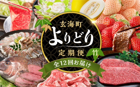 【計12回お届け】玄海町よりどり定期便（竹）【Z011】