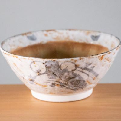 ふるさと納税 瀬戸市 ≪瀬戸焼窯元・王子窯≫ 志野すり鉢　8寸