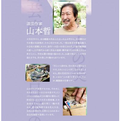 ふるさと納税 生駒市 螺鈿ブローチ(角型・桐箱入り)【パターン2】 |  | 03