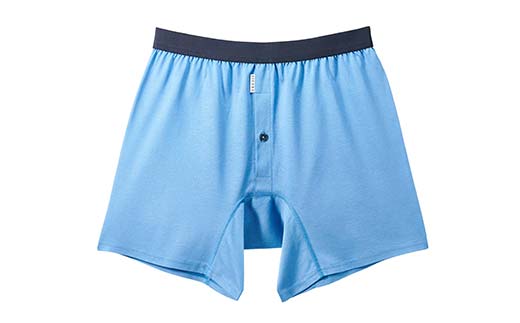 
メンズ下着 ニットトランクス (ライトブルー2枚) ZIVANE
