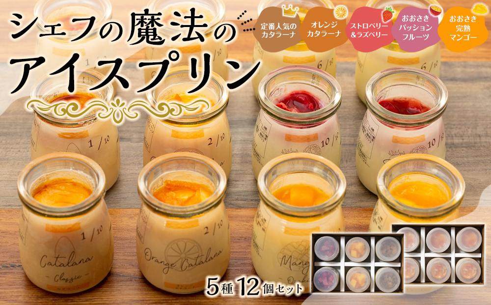 
                  【テレビで取り上げられました】魔法のアイスプリン 12個セット 地元で愛される洋食屋さんのデザートスペシャルセット 鹿児島県 大崎町 プリン ぷりん プリン ぷりん　
                