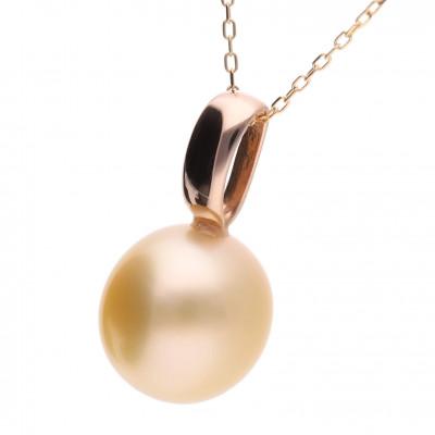 ふるさと納税 神戸市 【響】ゴールデンパール K18 ピンクゴールド ペンダントトップ |  | 01