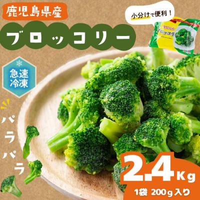 ふるさと納税 志布志市 国産冷凍ブロッコリー200g×12袋(2.4kg)