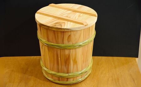 木桶6升（10.8L）みそ木桶 味噌木桶 木桶