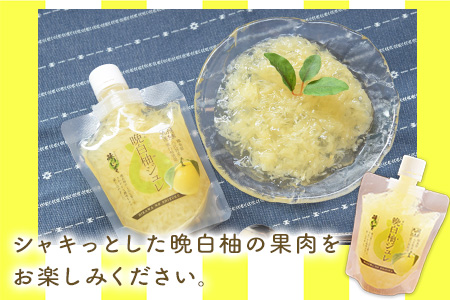 晩白柚ジュレ170g×12個 道の駅竜北 晩白柚 
