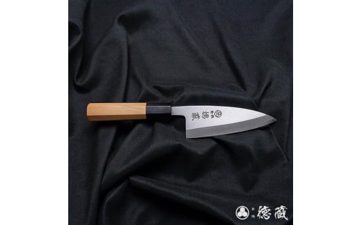土佐打ち刃物 出刃包丁 120mm 片刃 上白鋼 イチイ八角柄 徳蔵オリジナル 【27018】【グレイジア株式会社】[ATAC098]　ほうちょう 料理 包丁 庖丁 職人 キッチン ナイフ 日用品 料理道具 高知