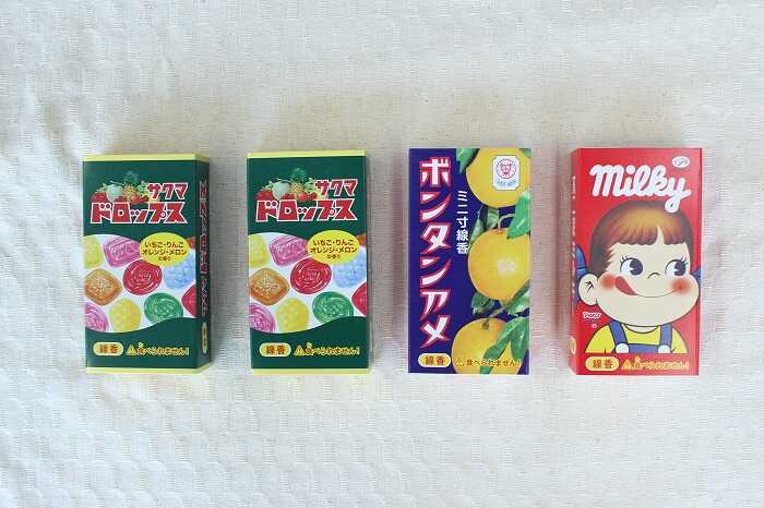 【ふるさと納税】コラボ線香セット （ミルキー・サクマドロップス・ボンタンアメ） / 線香 せんこう レトロ パッケージ お香 香り 神仏用 神棚 仏壇 玄関 アロマ お参り 進物 ギフト 香典 かわいい / 亀山市 / カメヤマ株式会社[AMAC010]