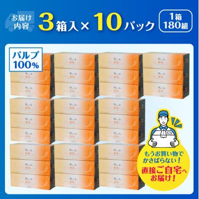 ふるさと納税 富士市 保湿ボックスティッシュ「保湿デュー」30箱 [sf002-021] |  | 01