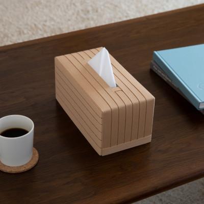 ふるさと納税 奥州市 心地よい暮らしをつくる ティッシュケース Max ベージュ バンドシー [AR114] |  | 02